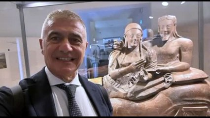Pecoraro Scanio: "Da museo etrusco sfida su restauro e manutenzione"