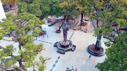 En video: Así avanza la construcción de la estatua de José Gregorio Hernández en La Candelaria