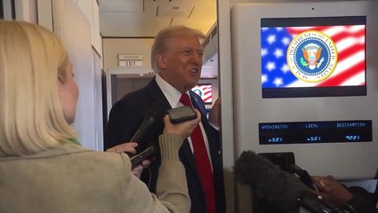 Trump jokes he won’t make heaven despite Gaza hostage deal