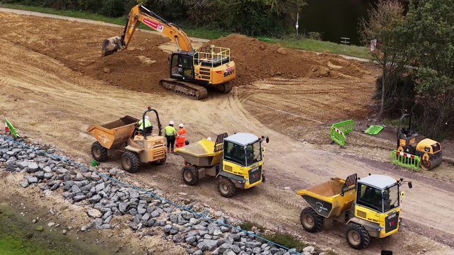 Ports Creek sea defences