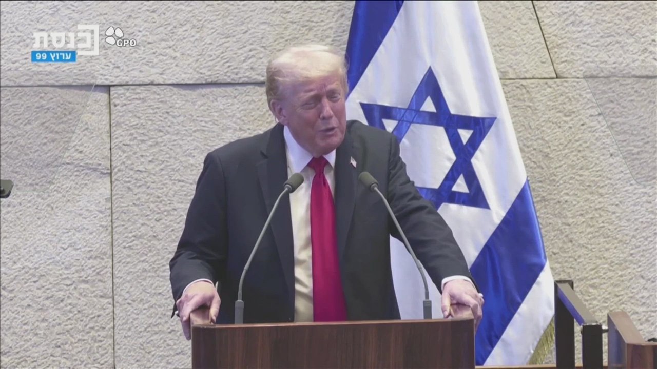 'I wanted to tell the truth,' says Knesset lawmaker ejected after interrupting Trump's address