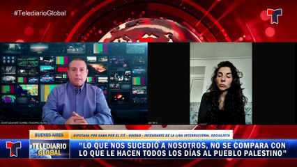 Diputada Celeste Fierro tras su liberación: "Nada de lo que nos pasó se compara con el sufrimiento palestino"