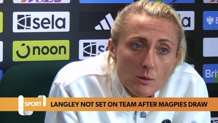 “I’m not set on a starting eleven!” | Becky Langley | Newcastle United Women 2-2 Bristol City Women