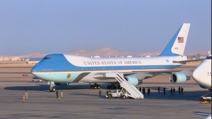 Trump arrives in Egypt