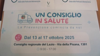 "Un Consiglio in salute", torna programma per la prevenzione nel Lazio