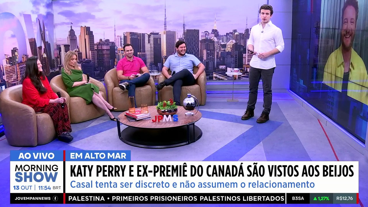 Katy Perry e Justin Trudeau são FLAGRADOS aos BEIJOS; Felipe Reis traz DETALHES