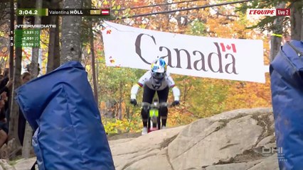 Le replay de la descente dames à Mont-Saint-Anne - VTT