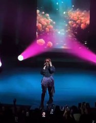 Marcos Giles en el concierto de Ángela Torres