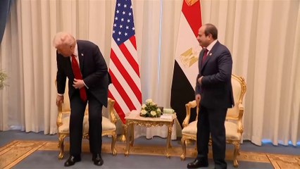 Trump full speech alongside Egytian president