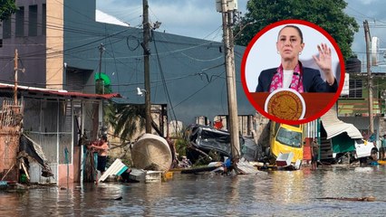 Claudia Sheinbaum sobre la alerta "tardía" de lluvias en el Pacífico