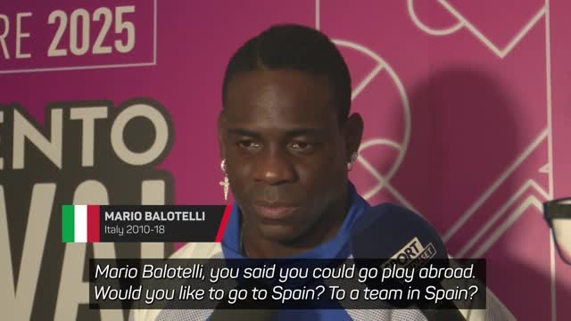 Balotelli opens up about future plans in football