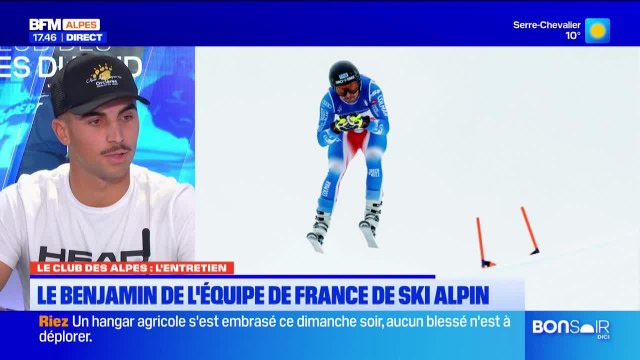 Le Club des Alpes du Sud du lundi 13 octobre - Le Benjamin de l’équipe de France de ski alpin