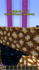 ¿Cómo hacer un portal al cielo No oficial solo simulación en minecraft?