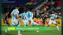 México se despide del Mundial Sub-20 tras caer ante Argentina