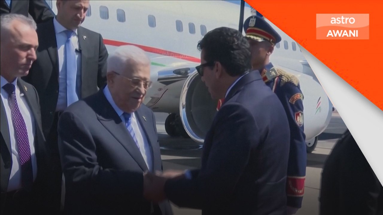 Mahmoud Abbas, pemimpin dunia tiba di Mesir, sertai Sidang Kemuncak Gaza