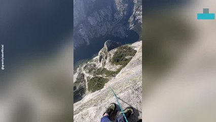Conquering Half Dome’s Iconic Thank God Ledge