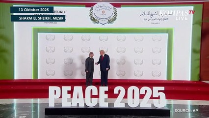 Trump Sambut Prabowo dan Para Pemimpin Negara di KTT Perdamaian Gaza di Mesir