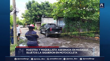 ¡Fue acribillada! Asesinan maquillista profesional en Guatemala (Video)