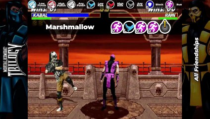 ALL FRIENDSHIPS TUTORIAL - Mortal Kombat Trilogy (MKT)