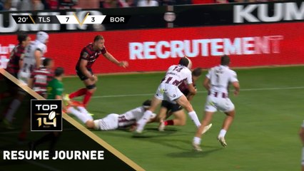 TOP 14 - Résumé de journée de la J06 - Saison 2025-2026
