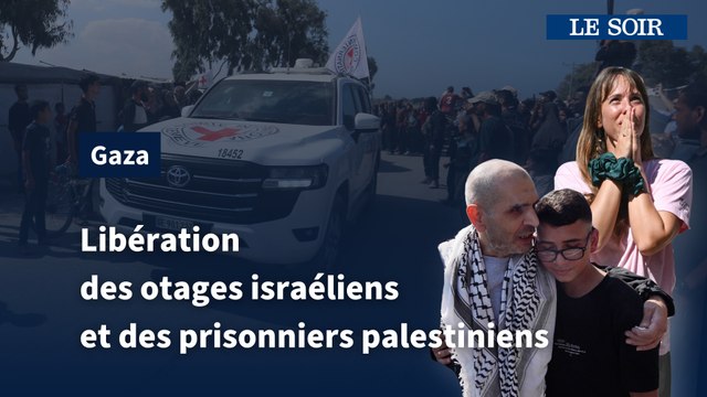 En images : la libération des otages israéliens et des prisonniers palestiniens