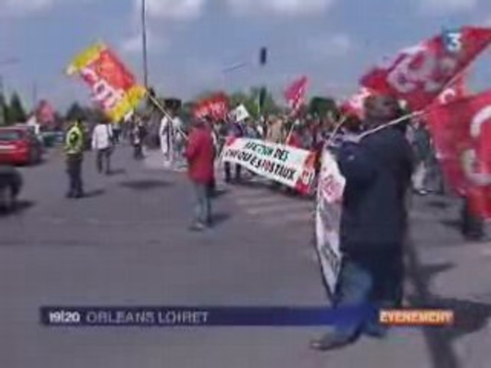Sarkozy à Orléans : police partout...