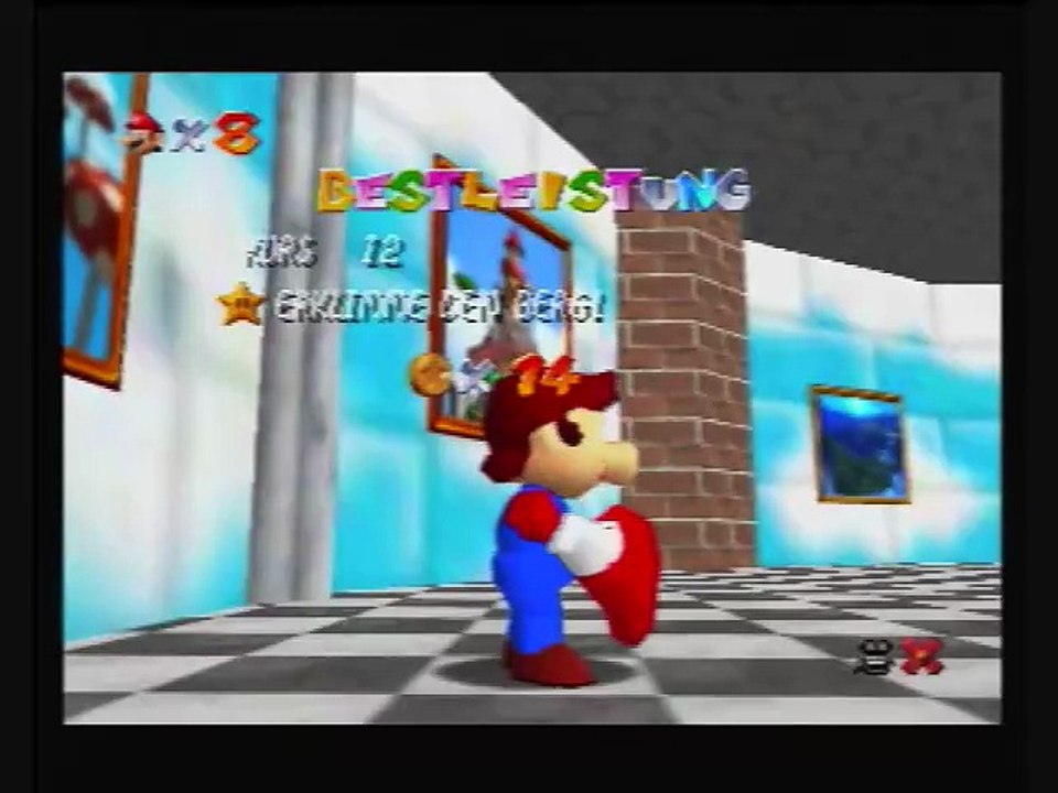 Let's Play Super Mario 64 (100% German) - Part 31 - Es wird pilzig