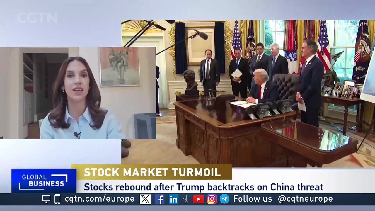 Markets rebound amid U.S.-China tariff spat: "People are getting used to Trump’s threats"