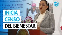 Inicia censo del Bienestar para apoyar a afectados por lluvias en 5 estados