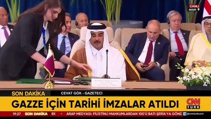 Trump'tan tarihi Gazze zirvesinde Erdoğan'a teşekkür