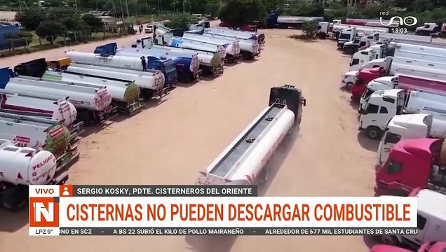 CISTERNAS NO PUEDEN DESCARGAR COMBUSTIBLE