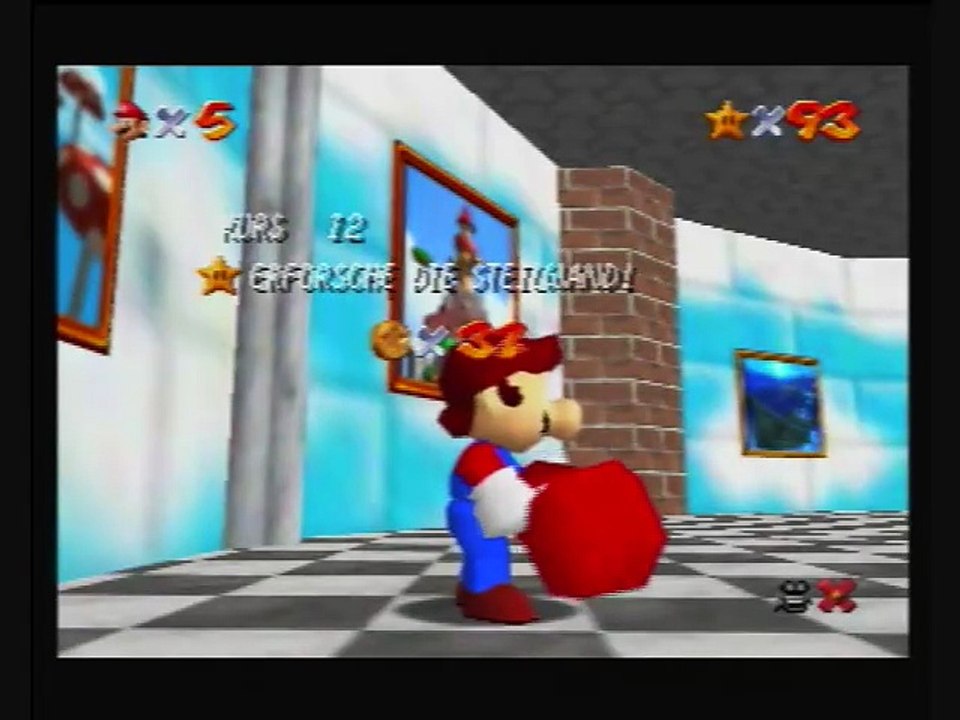 Let's Play Super Mario 64 (100% German) - Part 32 - Die geheime Rutsche