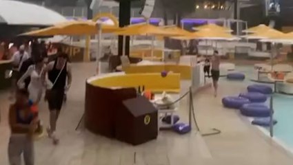 Storm Alice forces Wayne Lineker’s Ocean Beach Club to close