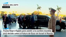 Trump agradece el “importante” papel de Egipto en la paz en Oriente Próximo
