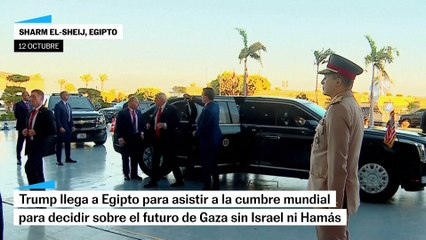 Trump agradece el “importante” papel de Egipto en la paz en Oriente Próximo