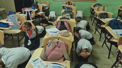 Estamentos de seguridad realizan simunlacro de evacuación en el interior del país