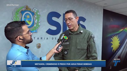 Metanol: criminoso é preso por adulterar bebidas