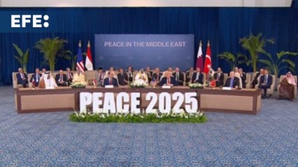 Trump, tras firmar el acuerdo de Gaza: "Nunca antes había visto tanta felicidad"