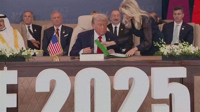 Trump firma con Egipto, Turquía y Catar la histórica paz en Gaza