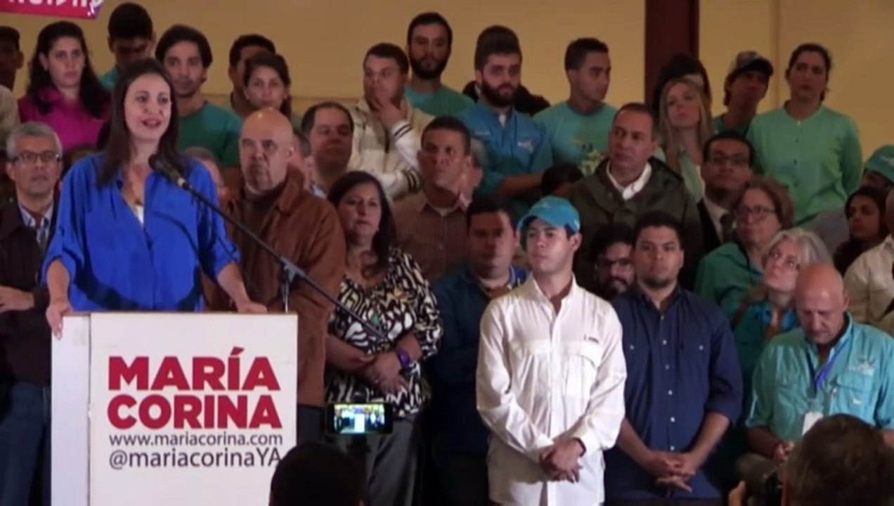 La líder opositora de Venezuela María Corina Machado, Premio Nobel de la Paz 2025