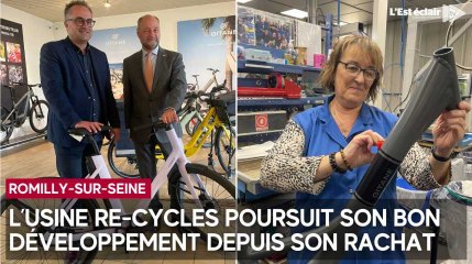 L’usine Re-Cycles continue son bon développement depuis son rachat