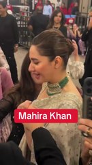 Mahira Khan video at hum style awards 2025