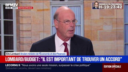 Gouvernement de Sébastien Lecornu: "Le RN et LFI veulent aboutir à une dissolution", déclare Éric Lombard, ancien ministre de l'Économie