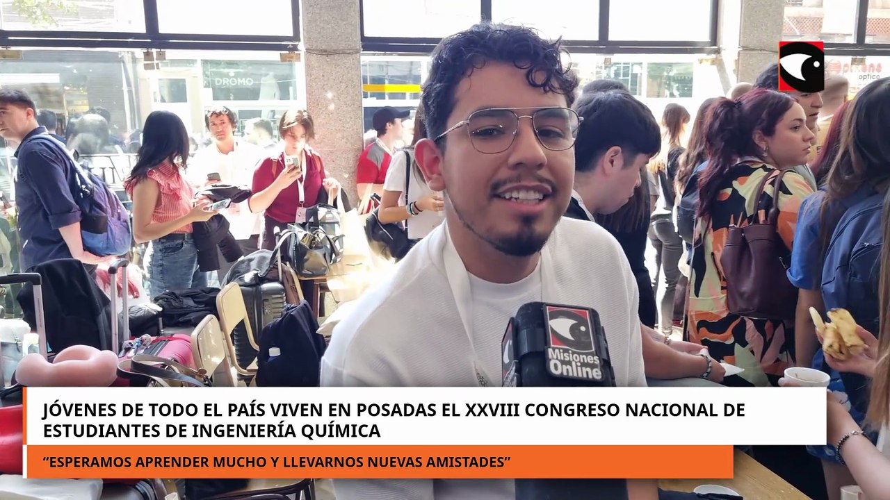 Jovenes de todo el país viven en Posadas el XXVIII congreso nacional de estudiantes de ingeniería