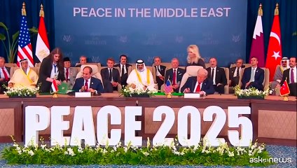 Trump firma con altri mediatori accordo cessate il fuoco a Gaza