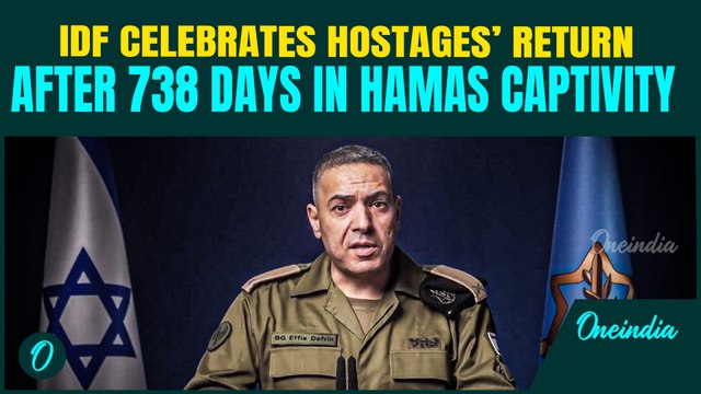 IDF Spox’s CHILLING WARNING To Hamas After Hostage-Prisoner Swap | 20 Hostages BACK After 738 Days