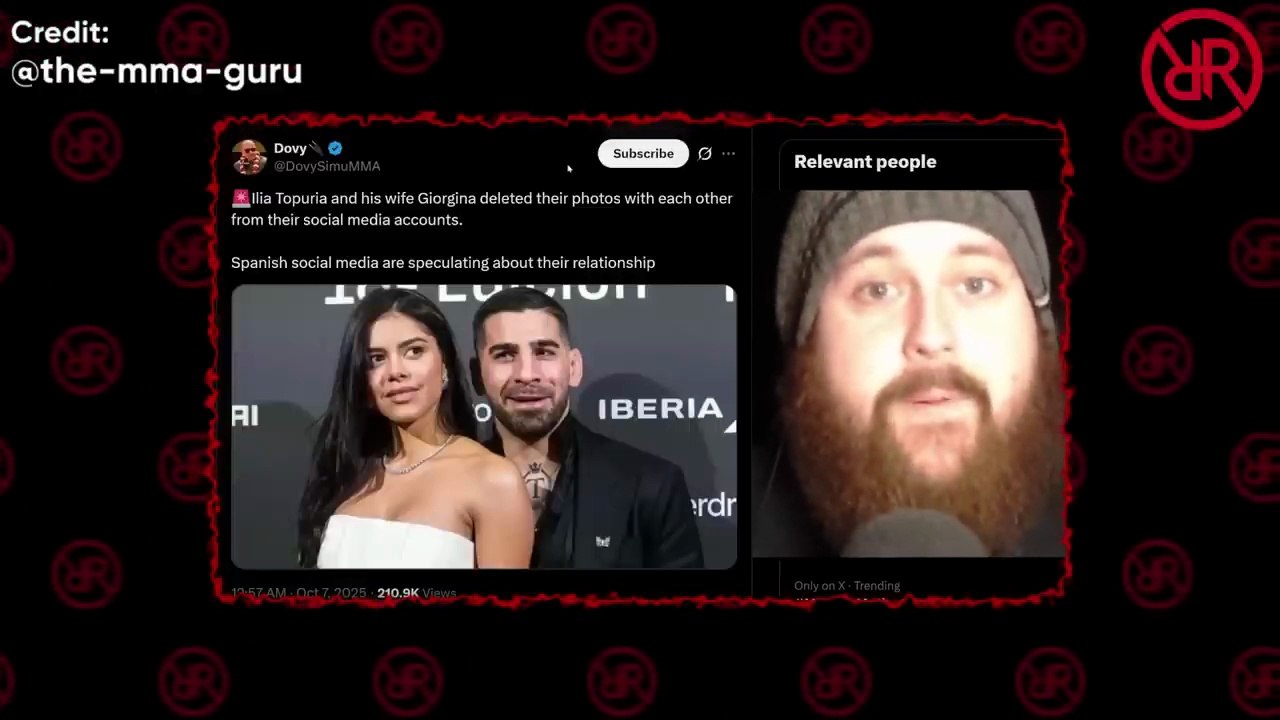 CONFIRMED Ilia Topuria Breaks Silence on the SPLIT UP News
