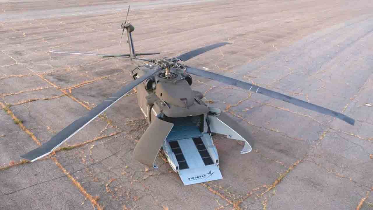 Video: Sikorsky presenta el U-Hawk, versión no tripulada del legendario Black Hawk en la AUSA 2025
