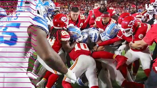 Patrick Mahomes Involved in Massive Brawl to End 'Sunday Night Football' Game