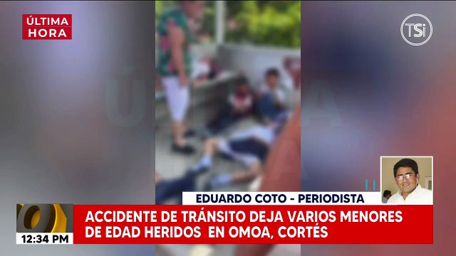 Menores heridos en accidente en Omoa, Cortés